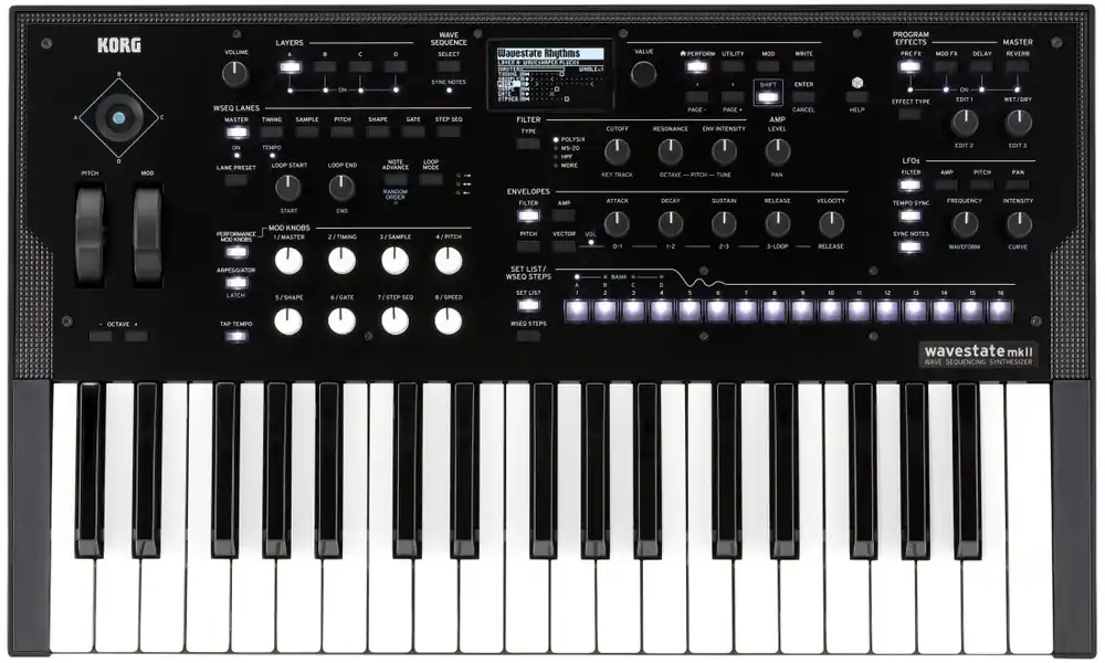 Korg Wavestate mkII Wave Sequencing Synthesizer Vente Directe