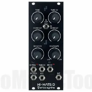 Erica Synths Hi-Hats D (no pins) Petit Prix