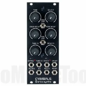 Réduction Erica Synths Cymbals