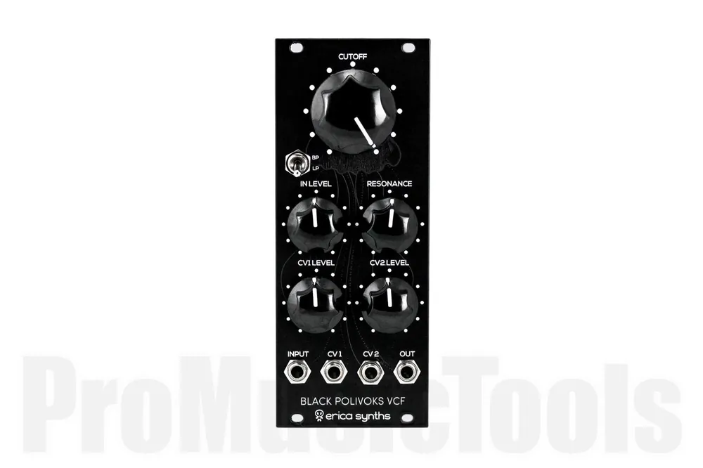 Erica Synths Black Polivoks VCF v2 Offre Limitée