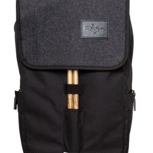Retour Gratuit Zildjian Gray Flap Black Laptop Backpack