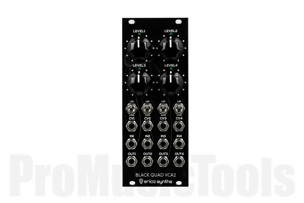 Erica Synths Black Quad VCA2 Commander Vite