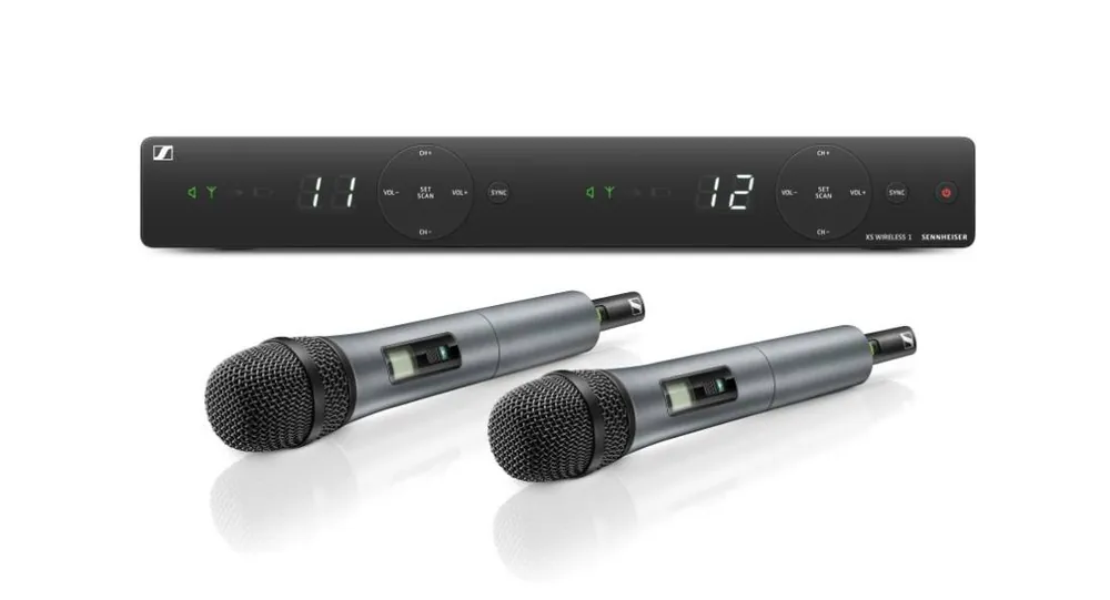 Paiement Sécurisé Sennheiser XS Wireless 1 Vocal Set with 2x e825 Dynamic Microphones