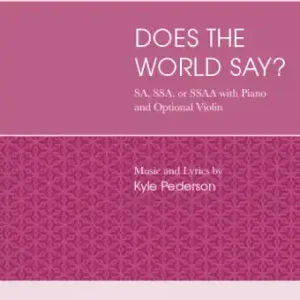 Livraison Express Walton Does the World Say? - Pederson - SSAA