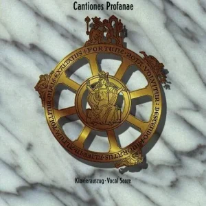 Nouvel Arrivage Schott Carmina Burana