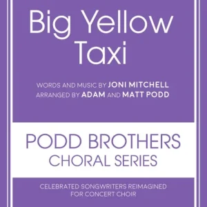 Hal Leonard Big Yellow Taxi - Mitchell/Podd - SATB Certifié