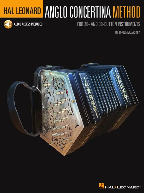 Satisfait Ou Remboursé Hal Leonard Hal Leonard Anglo Concertina Method - McCaskey - Anglo Concertina - Book/Audio Online