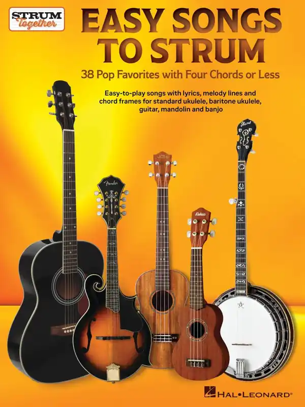 Hal Leonard Easy Songs to Strum Strum Together - Lyrics/Chords - Book Haute Qualité