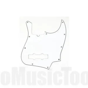 Commande En Gros Fender Pickguard - Jazz Bass - 10-Hole Mount (with Truss Rod Notch) - W/B/W - 3-Ply