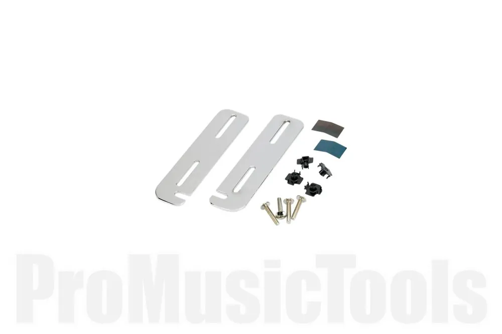 Satisfait Ou Remboursé Fender Pure Vintage "Piggyback" Clip Bars - (2) - Chrome