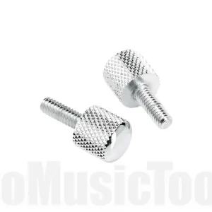 Fender Pure Vintage "Piggyback" Thumb Screws - (2) - Chrome Prix Bas