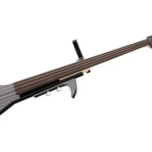 Vente Flash Warwick RockBass Triumph Lite 4-String Electric Upright Bass with Gig Bag - Solid Black High Polish