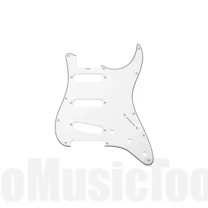 Acheter Direct Fender Pure Vintage Pickguard - ‘65 Stratocaster - 11-Hole Mount - Eggshell - 3-Ply