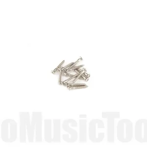 Bon Marché Fender Pure Vintage Strap Button Mounting Screws - Nickel (12)