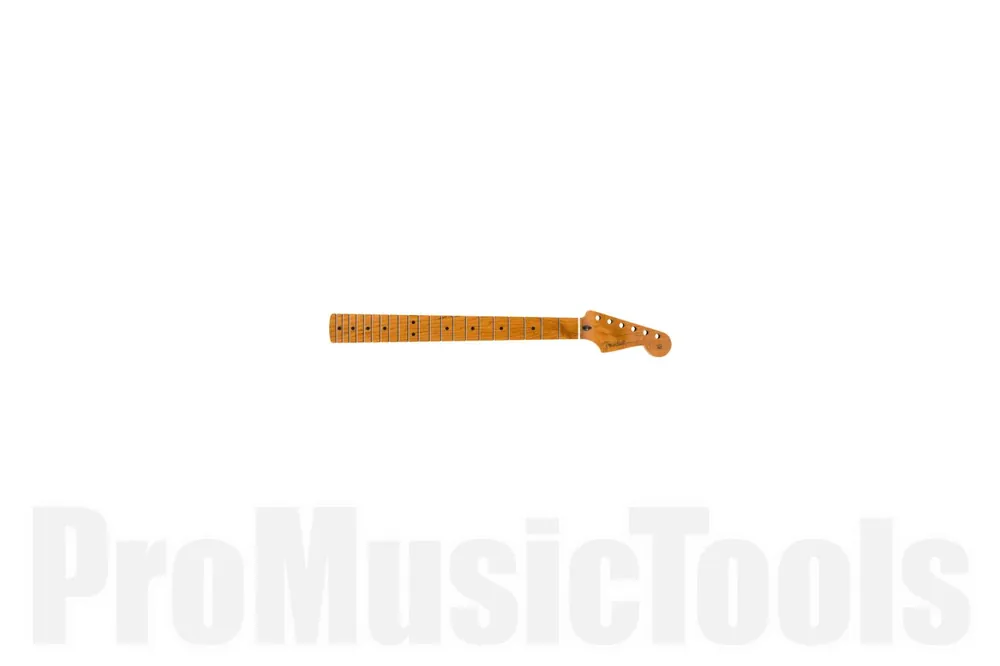 Bon Plan Fender Roasted Maple Stratocaster Neck - 21 Narrow Tall Frets - 9.5" - Maple - C Shape