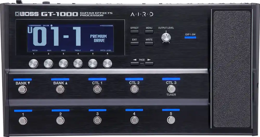 BOSS GT-1000 Guitar Effects Processor Quantité Limitée