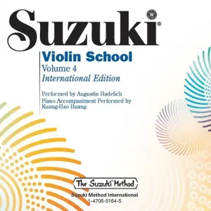 Summy-Birchard Suzuki Violin School, Volume 4 (International Edition) - Suzuki - CD Pas Cher