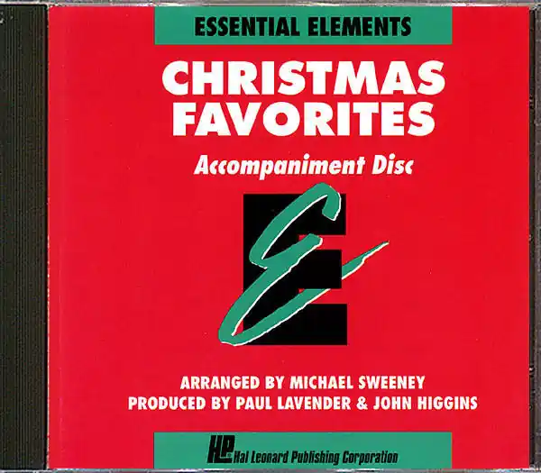 Hal Leonard Essential Elements Christmas Favorites - Sweeney - Accompaniment CD Prix Réduit