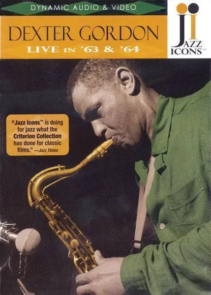 Hal Leonard Dexter Gordon - Live in ‘63 and ‘64 Vente Flash