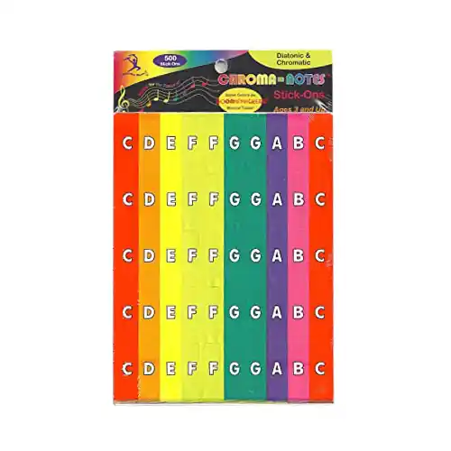 Offre Du Jour Rhythm Band ChromaNotes Stick-Ons