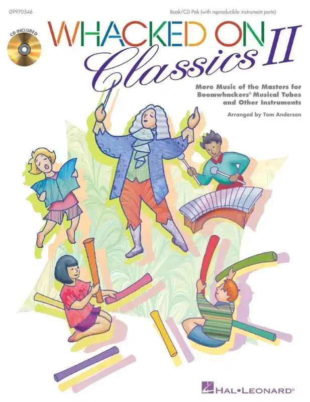 Hal Leonard Whacked On Classics II (Collection) - Anderson - Book/CD Dernier Modèle