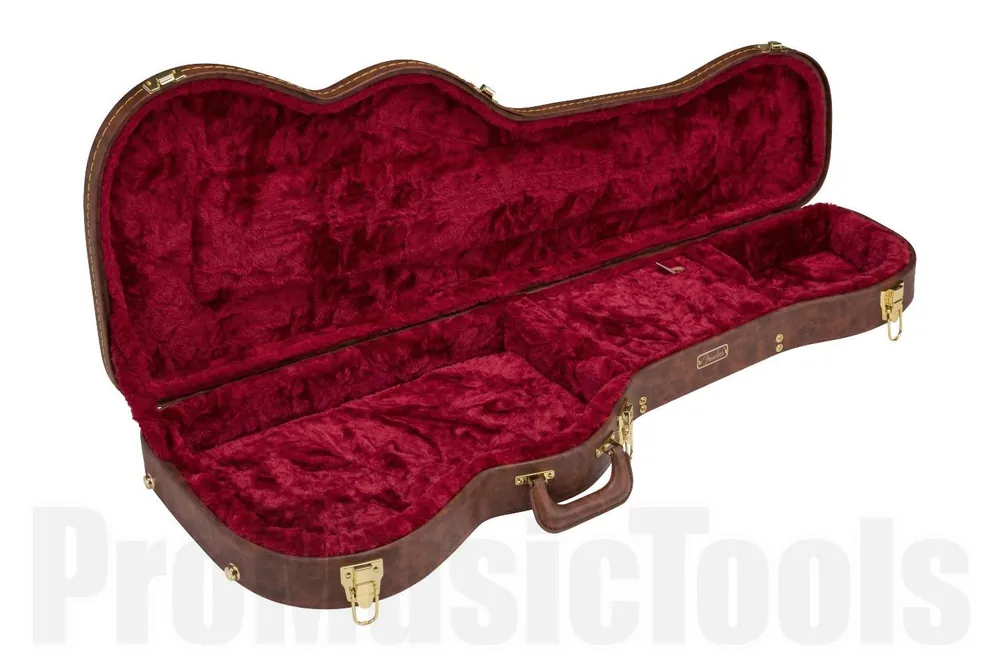 Fender Stratocaster/Telecaster Poodle Case - Brown Authentique