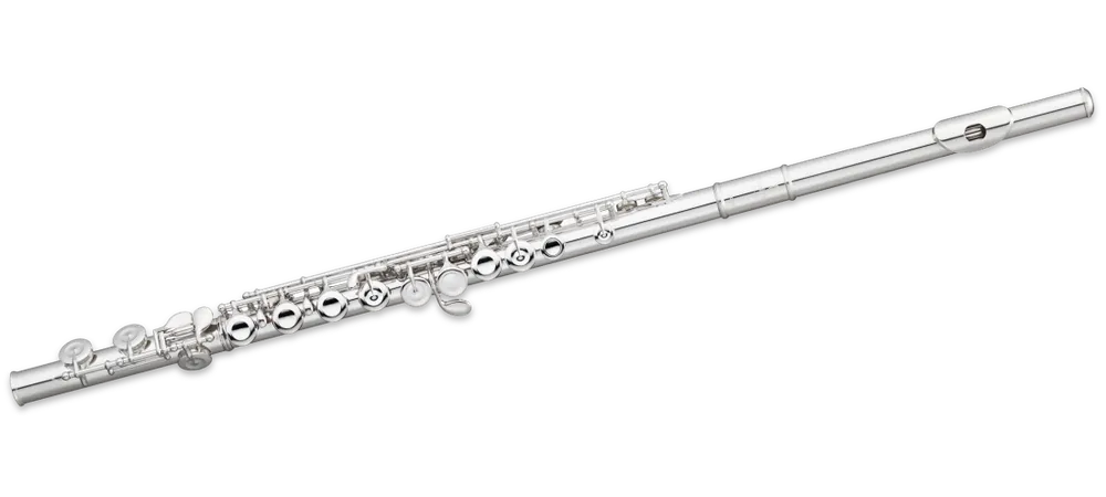 Pearl Flutes 505E-1R Quantz Series Silver Plated Flute - Offset G, Split E, C Foot, Closed Holes Offre Exclusive
