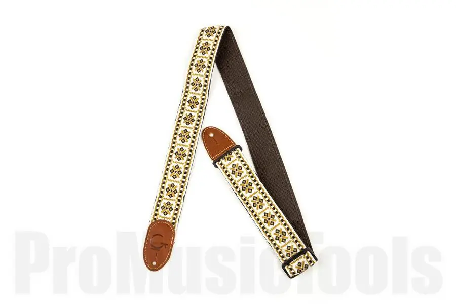 Achat Immédiat Gretsch G Brand Strap Diamond Brown Ends
