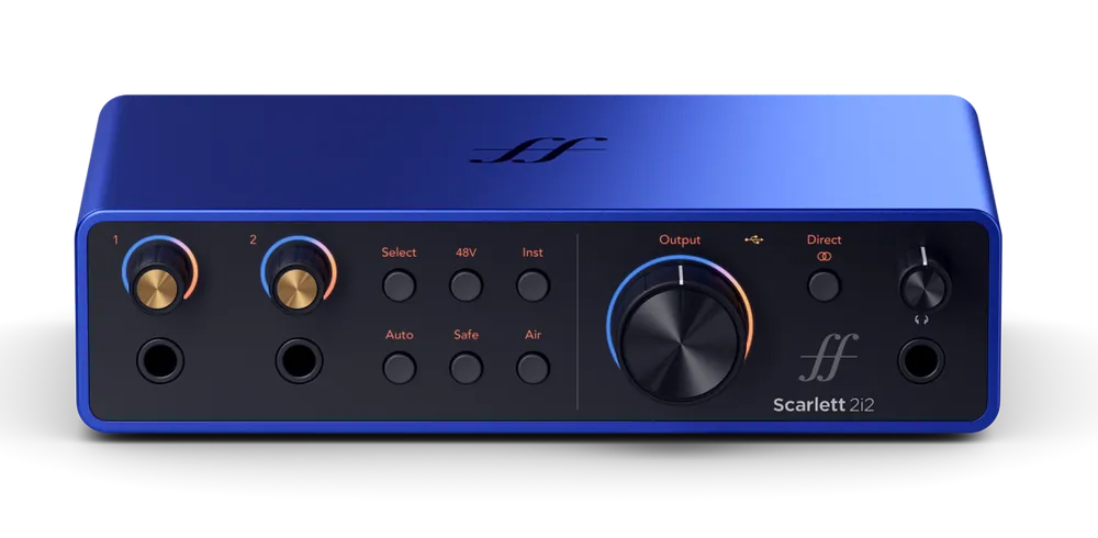 Bon Marché Focusrite Anniversary Edition Scarlett 2i2 4th Gen USB-C Audio Interface