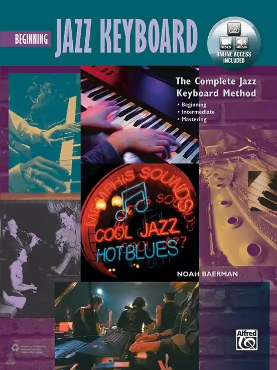 Alfred Publishing The Complete Jazz Keyboard Method Beginning Jazz Keyboard - Baerman - Piano - Book/Media Online Nouvel Arrivage