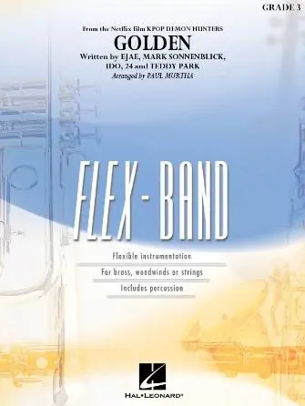 Bon Plan Hal Leonard Golden (from KPop Demon Hunters) - Murtha - Concert Band (Flex-Band) - Gr. 3
