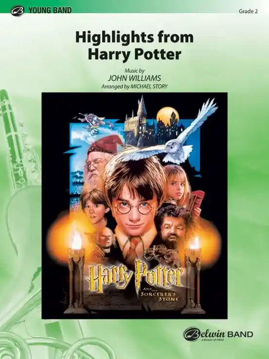 Prix Bas Belwin Highlights from Harry Potter - Williams/Story - Concert Band - Gr. 2