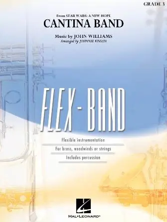 Produit De Marque Hal Leonard Cantina Band - Williams/Vinson - Concert Band (Flex-Band) - Gr. 3