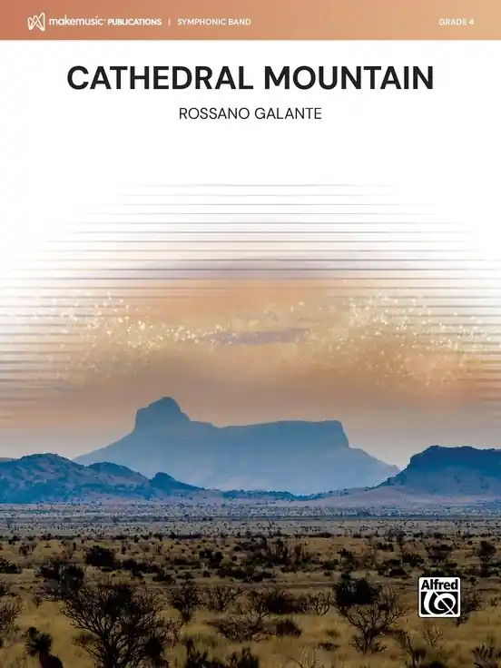 Affaire À Saisir MakeMusic Publications Cathedral Mountain - Galante - Concert Band - Gr. 4