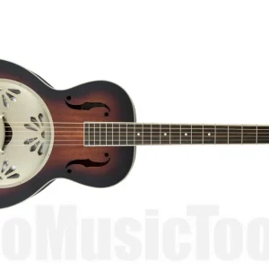 Achat Immédiat Gretsch G9241 Alligator Biscuit Round-Neck Resonator Guitar with Fishman Nashville Pickup - 2-Color Sunburst