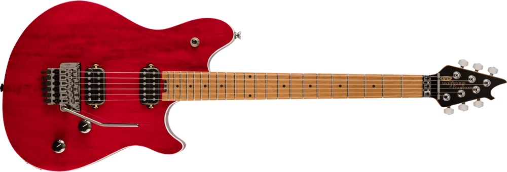 EVH Wolfgang WG Standard QM, Baked Maple Fingerboard - Wine Red Must-Have