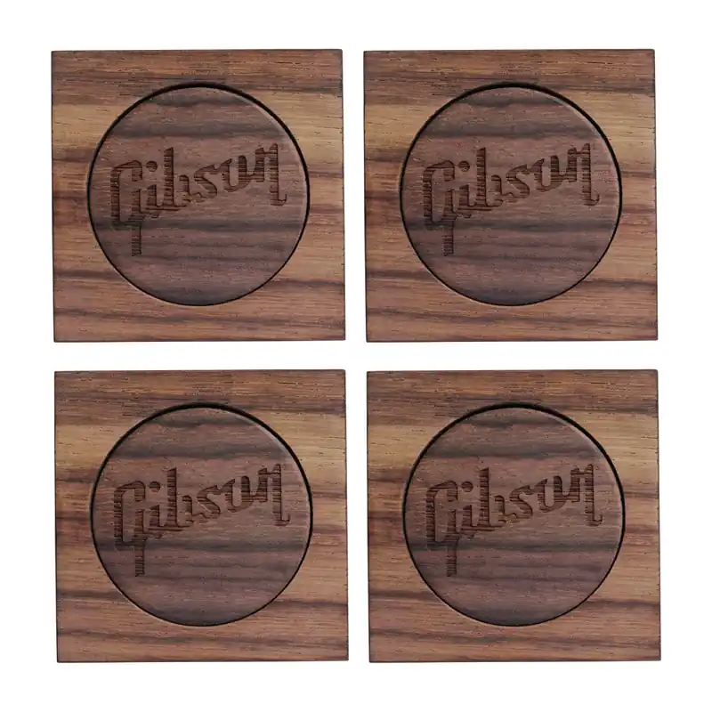 Populaire Gibson Rosewood Fretboard Magnet Set - Gibson Logo
