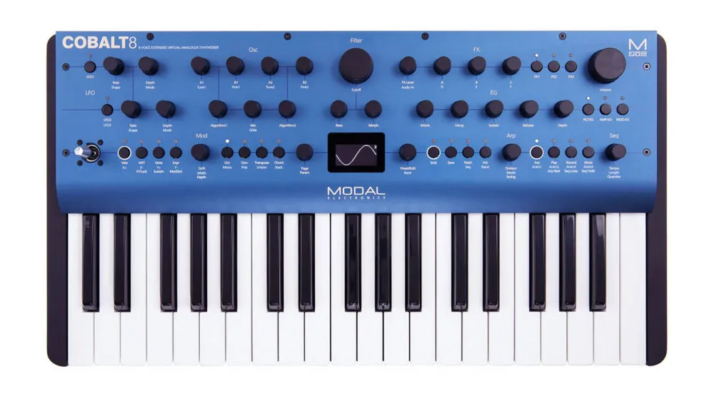 Vente Directe Modal Electronics Cobalt8 8-Voice Extended Virtual Analog Synthesizer