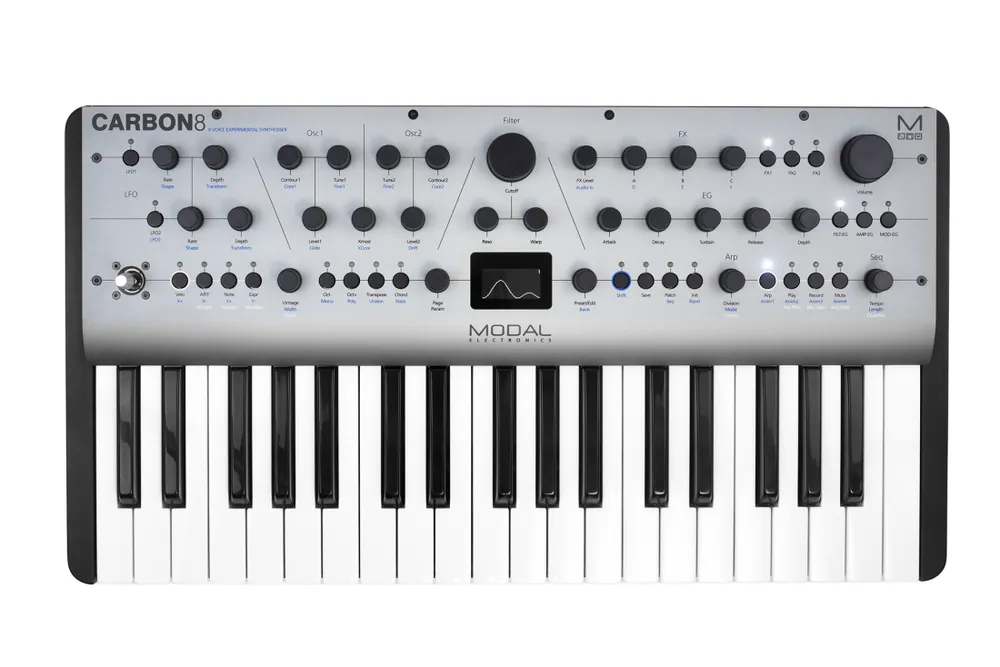 Jusqu'à Épuisement Des Stocks Modal Electronics CARBON8 8-Voice Experimental Digital Synthesizer