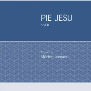 Pas Cher Walton Pie Jesu - Jansson - SATB