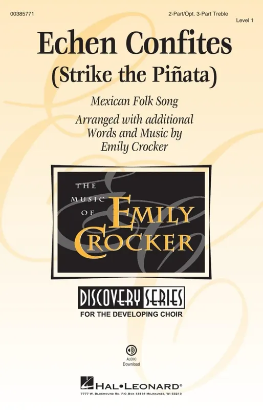 Produit De Marque Shawnee Press Echen Confites (Strike the Pinata) - Mexican Folk Song/Crocker - 2pt/opt. 3pt