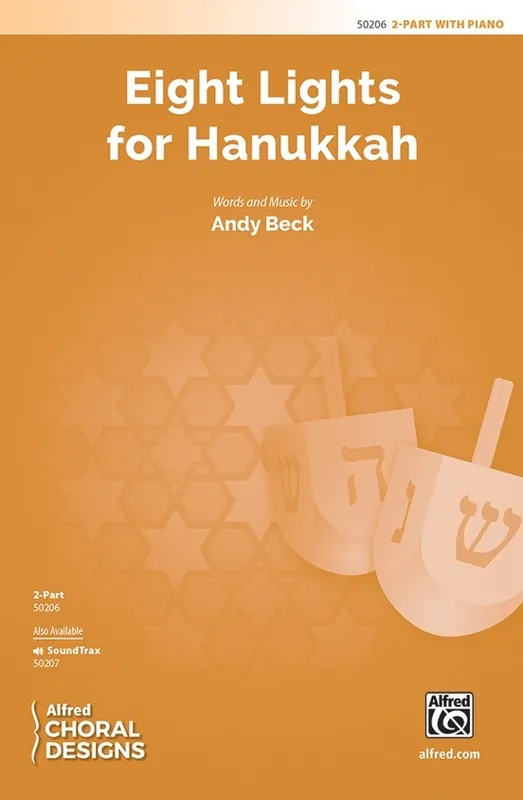 Alfred Publishing Eight Lights for Hanukkah - Beck - 2pt Produit De Marque
