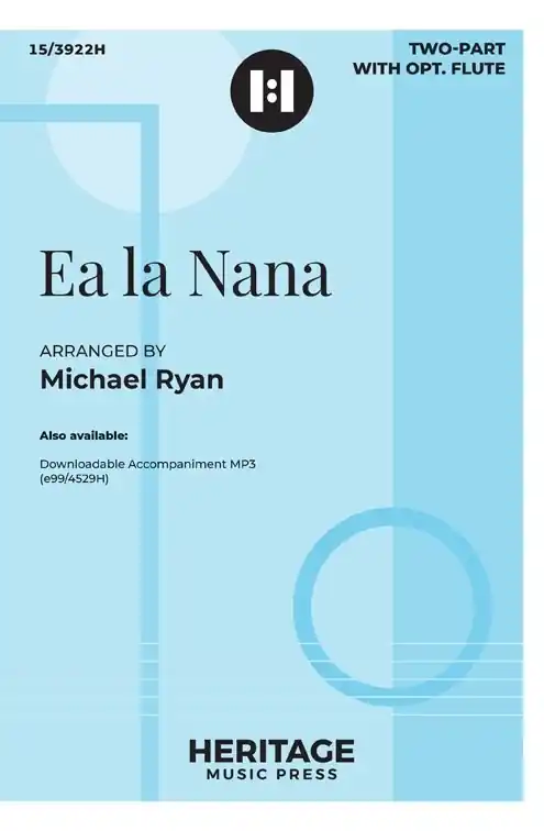 Acheter En Ligne Heritage Music Press Ea la Nana - Spanish Lullaby/Ryan - 2pt
