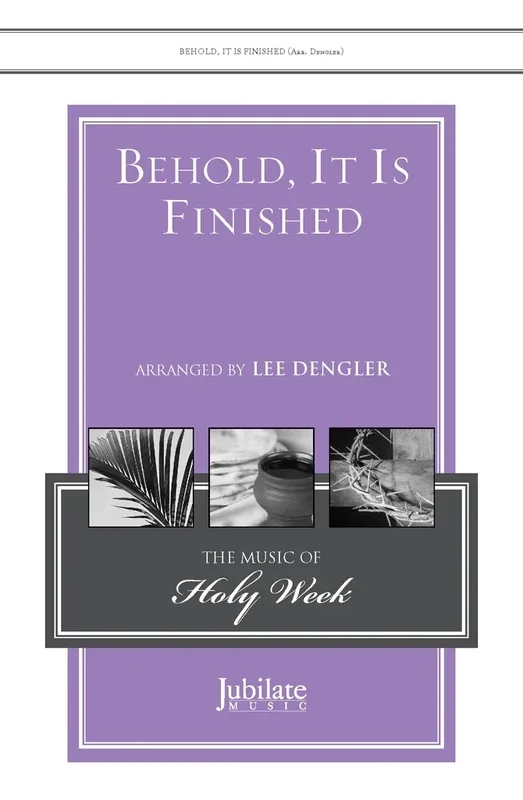 Achetez Aujourd'hui Jubilate Music Behold, It Is Finished - Dengler - Orchestration CD-ROM