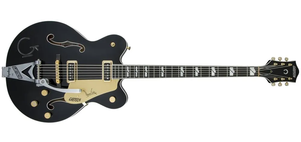 Gretsch Guitars G6120TB-DE Duane Eddy Signature 6-string Bass - Black Lacquer Offre Du Jour