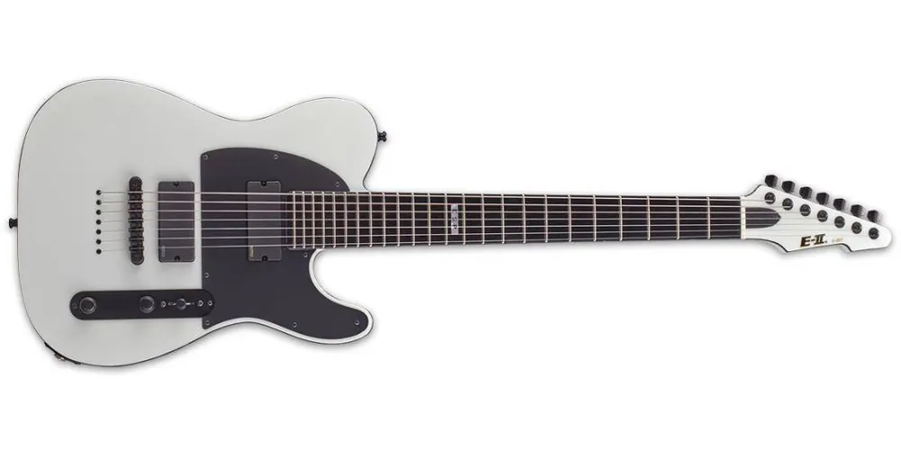 ESP Guitars E-II T-B7 Baritone 7-String Electric - Snow White Must-Have