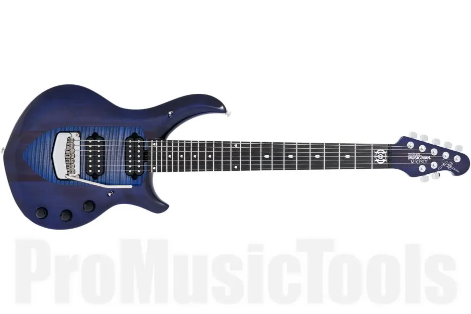Commander Maintenant Music Man USA John Petrucci Majesty Monarchy 7 IB - Imperial Blue