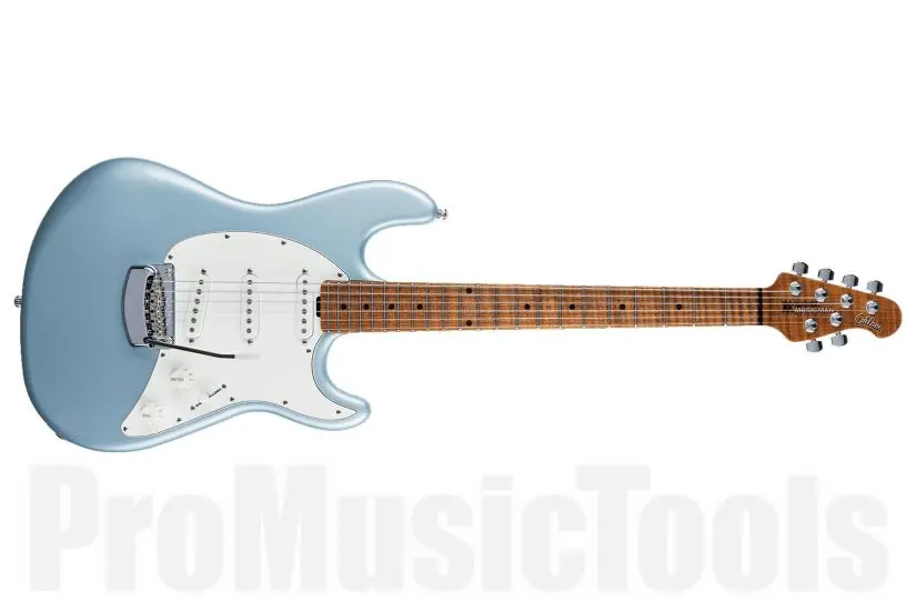 Music Man USA Cutlass RS SSS Guitar FS - Firemist Silver MN Pas Cher