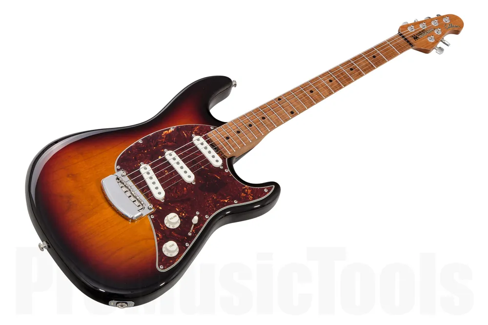 Prix Réduit Music Man USA Cutlass RS SSS Guitar VS - Vintage Sunburst MN