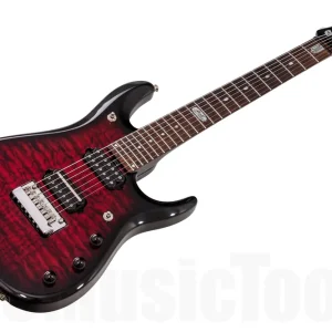 Commander Maintenant Music Man USA John Petrucci JP7 BFR QT RB - Ruby Burst